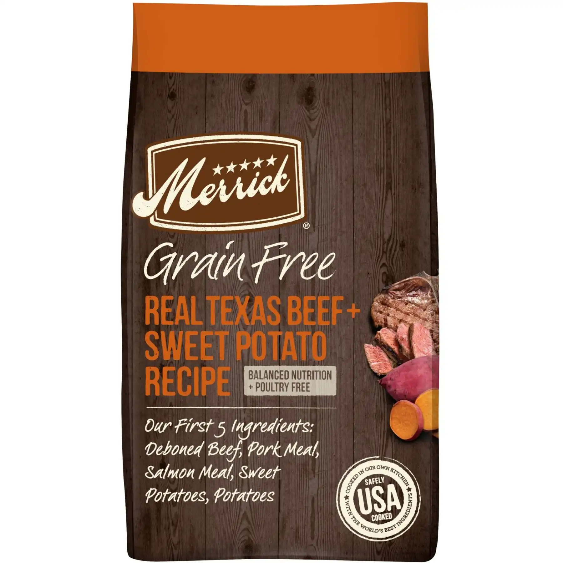 Merrick Texas Beef + Sweet Potato