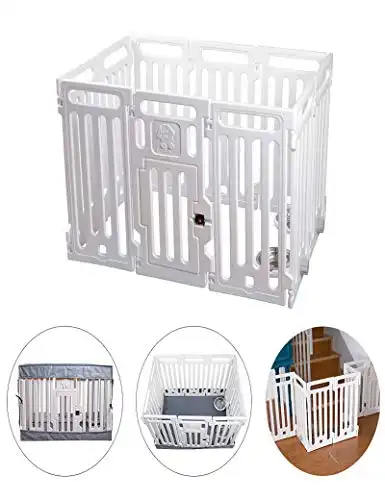 VATO White Transformable Playpen