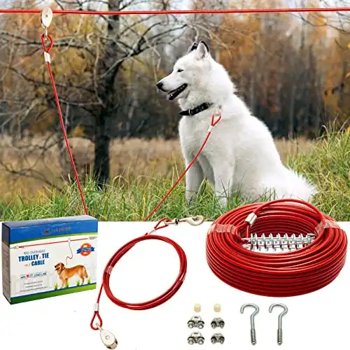 PUPTECK Dog Run Cable Kit