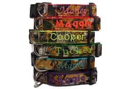 Personalized Camo Dog Collar