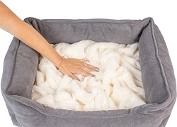 Pet Fusion Calming Cuddler Dog Bed